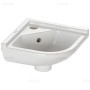 Duravit Starck 3 Eck-Handwaschbecken 43 cm mit 1 Hahnloch