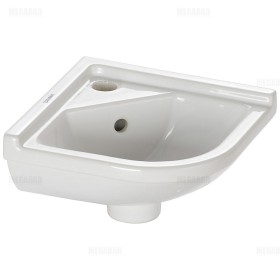 Duravit Starck 3 Eck-Handwaschbecken 43 cm mit 1 Hahnloch