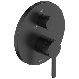 Duravit C.1 Einhebel-Wannenmischer Unterputz mit runder Rosette für 2 Verbraucher