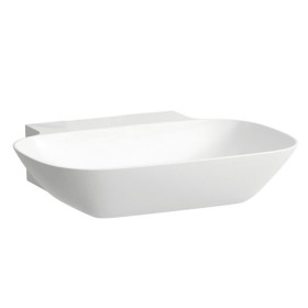Lavabo incasso LAUFEN INO 56 x 45 cm, senza foro per rubinetto, senza troppo pieno