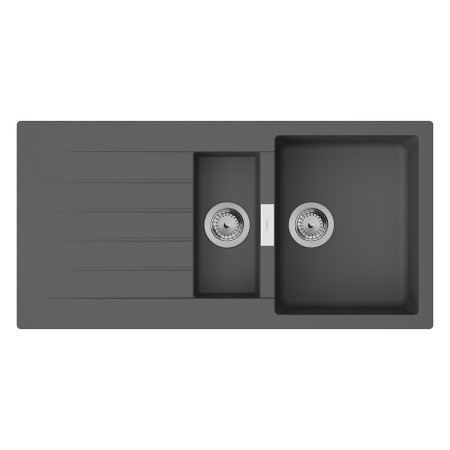 hansgrohe S520-F530 Einbauspüle 345/160 mit Abtropffläche, reversibel