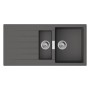 hansgrohe S520-F530 Einbauspüle 345/160 mit Abtropffläche, reversibel