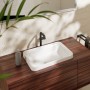 hansgrohe Xuniva Q Einbauwaschtisch 55 x 40 cm, mit Überlauf, mit SmartClean