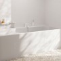 hansgrohe Tecturis E 3-Loch Einhebel-Wannenrandarmatur mit Schlauchbox (sBox)