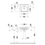 Duravit Soleil by Starck Handwaschbecken  45 x 38 cm