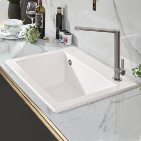 Villeroy & Boch Subway 60 S Einbauspüle, Ablaufgarnitur mit Handbetätigung