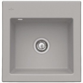 Évier encastrable Villeroy & Boch Subway 50 S, bonde à commande manuelle