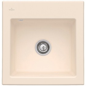 Évier encastrable Villeroy & Boch Subway 50 S, bonde avec actionnement manuel