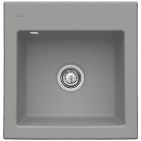 Évier encastrable Villeroy & Boch Subway 50 S, bonde avec commande manuelle