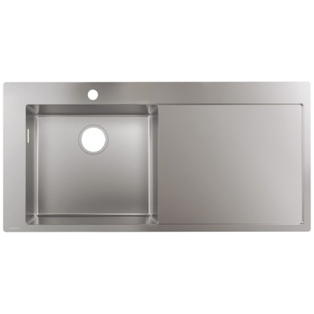 hansgrohe S716-F450 Einbauspüle 450 mit Abtropffläche rechts