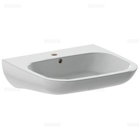 Duravit D-Code Vital Waschtisch 60 cm, mit Überlauf