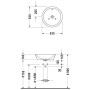 Duravit Starck 1 Aufsatzbecken 53 cm