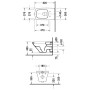 Duravit DuraStyle Wand-WC, Tiefspüler