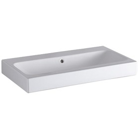 Geberit iCon Waschtisch 75 cm ohne Hahnloch