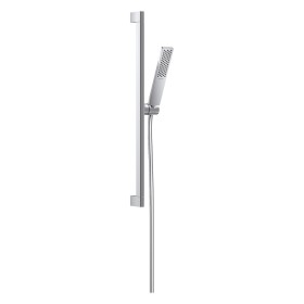 hansgrohe Pulsify E Brauseset 100 1 Strahlart mit Duschstange 65 cm, EcoSmart