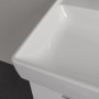 Villeroy & Boch Taro Waschtisch 60 cm mit CeramicPlus Beschichtung, 1 Hahnloch, ohne Überlauf
