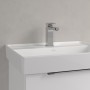 Villeroy & Boch Taro Waschtisch 60 cm mit CeramicPlus Beschichtung, 1 Hahnloch, ohne Überlauf