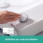 hansgrohe Tecturis E 2-Loch Waschtischarmatur 150 CoolStart wassersparend+ mit Ablaufgarnitur
