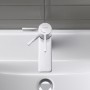 Duravit D-Neo Einhebel-Waschtischmischer S FreshStart mit Zugstange