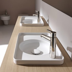 Mitigeur de lavabo monocommande LAUFEN PURE sans vidage