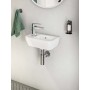 VitrA Integra Waschtisch Compact 37 cm, mit Überlaufloch, mit 1 Hahnloch