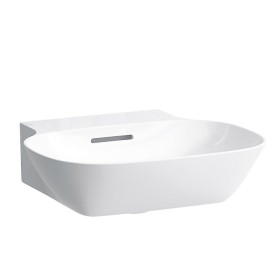 LAUFEN INO Handwaschbecken 45 x 41 cm mit Überlauf, ohne Hahnloch