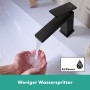 hansgrohe Tecturis E Einhebel-Waschtischarmatur 80 CoolStart wassersparend+ mit Zugstangen-Ablaufgarnitur