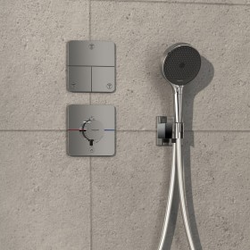 hansgrohe ShowerSelect Comfort Q Thermostat Unterputz für 1 Verbraucher und einen zusätzlichen Abgang