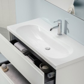 Vasque LAUFEN LUA 80 x 46 cm avec trou de robinet, sans trop-plein