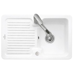 Villeroy & Boch Condor 45 Einbauspüle, Ablaufgarnitur mit Excenterbetätigung, reversibel