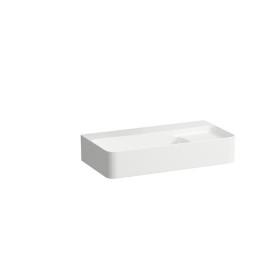 LAUFEN Val Waschtisch Compact unterbaufähig 60 x 31,5 cm, ohne Hahnloch, mit Überlauf