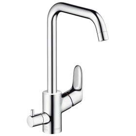 hansgrohe Focus M41 Einhebel-Küchenmischer 260, Geräteabsperrventil, 1jet