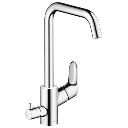 hansgrohe Focus M41 Einhebel-Küchenmischer 260, Geräteabsperrventil, 1jet