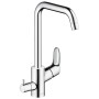 hansgrohe Focus M41 Einhebel-Küchenmischer 260, Geräteabsperrventil, 1jet