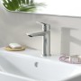 hansgrohe Logis Einhebel-Waschtischarmatur 110 Fine mit Push-Open Ablaufgarnitur