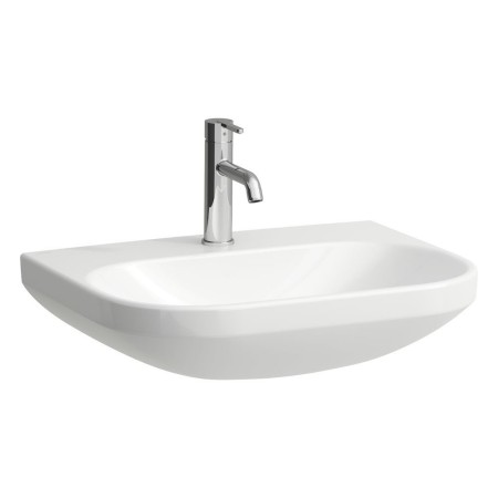 LAUFEN LUA Waschtisch 60 x 46 cm mit Hahnloch, ohne Überlauf, nicht unterbaufähig