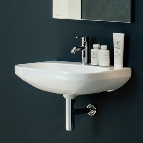 Lavabo LAUFEN LUA 60 x 46 cm con foro rubinetto, senza troppopieno, non ad incasso