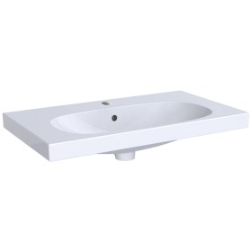 Geberit Acanto Waschtisch mit verkürzter Ausladung und Ablagefläche 75 x 42,2 cm