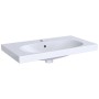 Geberit Acanto Waschtisch mit verkürzter Ausladung und Ablagefläche 75 x 42,2 cm