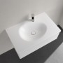Villeroy & Boch Antao Schrankwaschtisch 80 x 50 cm, ohne Überlauf, mit 1 Hahnloch
