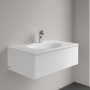 Villeroy & Boch Antao Schrankwaschtisch 80 x 50 cm, ohne Überlauf, mit 1 Hahnloch