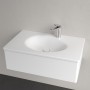 Villeroy & Boch Antao Schrankwaschtisch 80 x 50 cm, ohne Überlauf, mit 1 Hahnloch