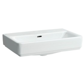 LAUFEN PRO S Compact Aufsatzwaschtisch 55 cm ohne Hahnloch, mit Überlauf
