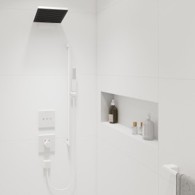 hansgrohe Unica E Brausestange 90 cm mit Brausehalter und Brauselauch 160 cm