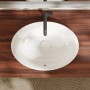 hansgrohe Xuniva D Einbauwaschtisch oval 55 x 40 cm, mit Überlauf, mit SmartClean