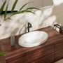 hansgrohe Xuniva D Einbauwaschtisch oval 55 x 40 cm, mit Überlauf, mit SmartClean