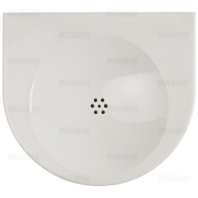 Lavabo Duravit Architec H70 57,5 cm, per montaggio con sifone incassato