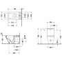 Duravit DuraStyle Stand-WC für Kombination