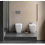 Geberit iCon Square Stand-WC für AP-Spülkasten, aufgesetzt, Tiefspüler, ohne Spülrand