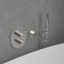 Villeroy & Boch Antao Unterputz-Thermostat mit Zweiwege-Mengenregulierung
